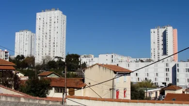 La viste les 3 tours de la castellane quartier chaud marseille