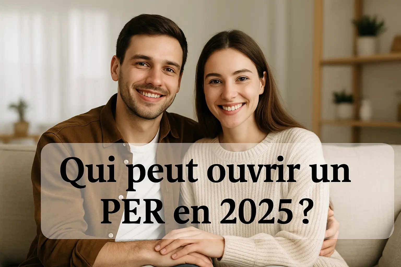 Jeune couple uni qui veulent transmettre leur plan epargne retraite