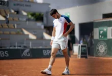 Forfait alcaraz rolland garros